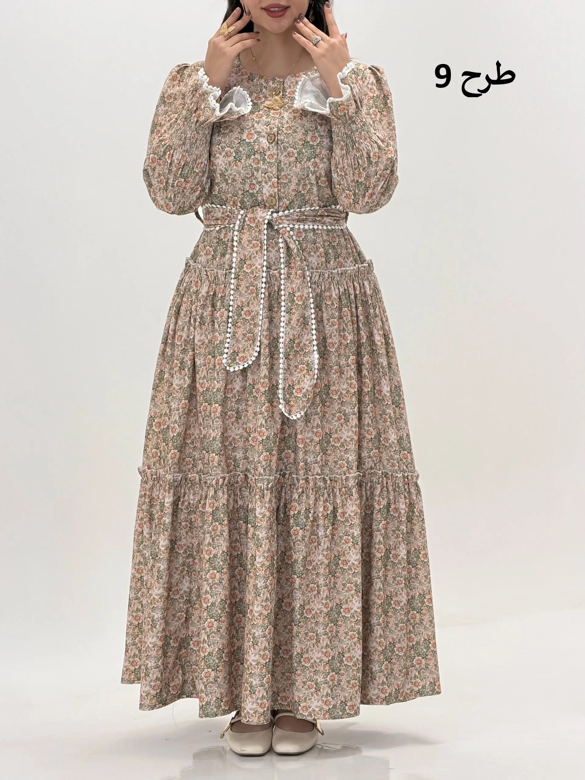 3881-پیراهن ماکسی پری دخت